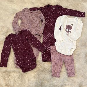 Newborn Baby Girl Clothing Bundle